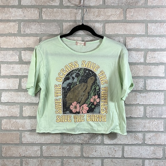 Altar’d State Eco Kind Save The Oceans Tee- Size XS - Picture 1 of 5